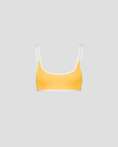 Sunflower sports bra bikini top Maeva - JOTT UK - 2