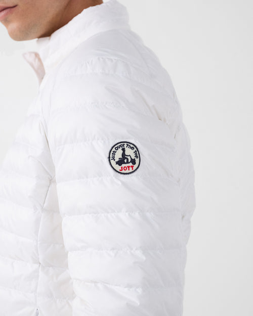 White Lightweight down jacket Mat - JOTT UK - 5