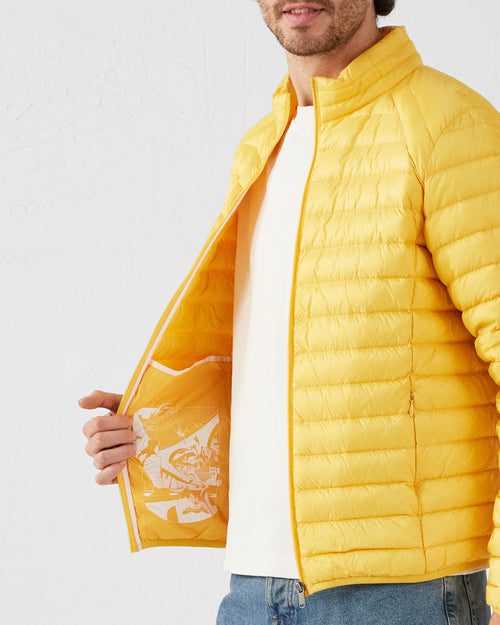 Ray flower Lightweight down jacket Mat - JOTT UK - 5