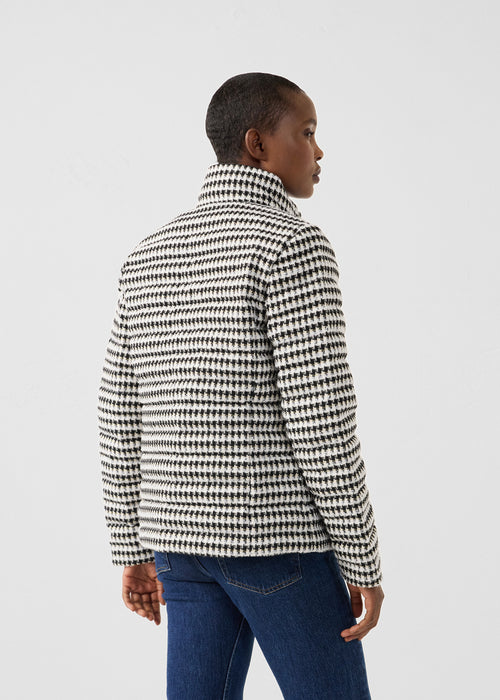 Light down jacket Natural/Black Cassy multico - JOTT UK - 4