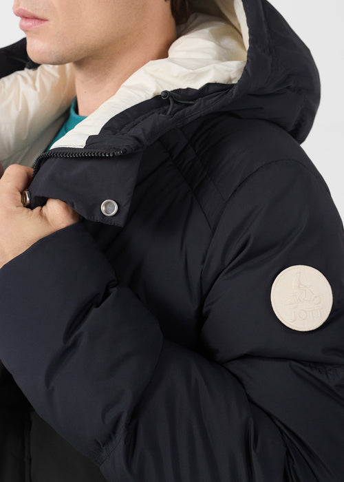 Great Cold puffer jacket Black Sanji - JOTT UK - 5
