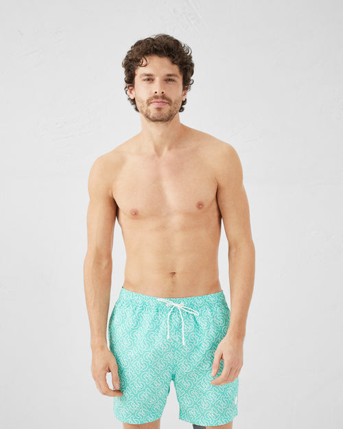 Mono lagoon Niolon monogram swim shorts - JOTT UK - 3