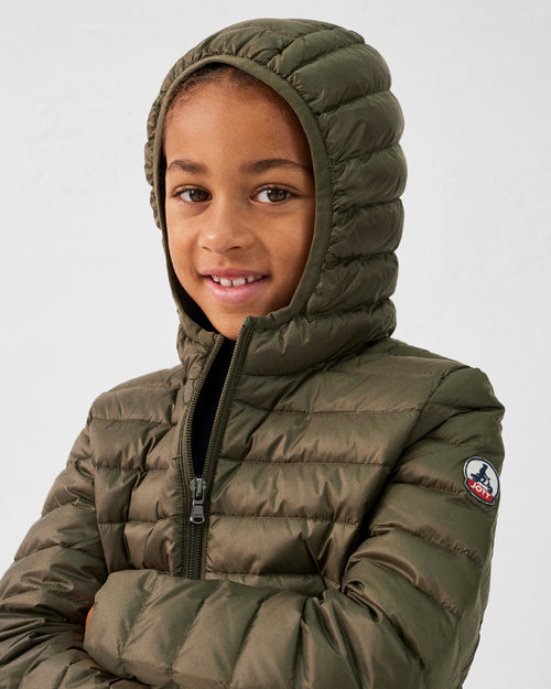 Army Hooded down jacket Carla - JOTT UK - 5