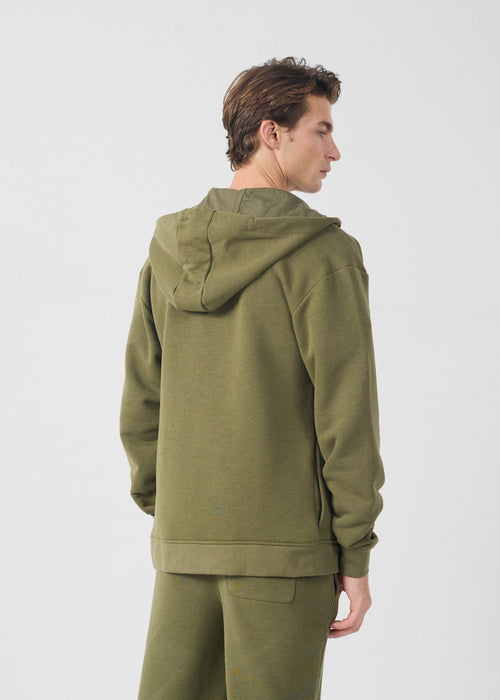 Zip jacket Army Roy - JOTT UK - 4