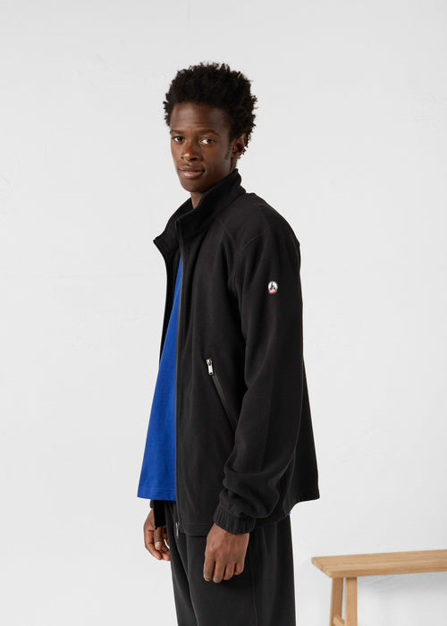 Fleece zip jacket Black Loid - JOTT UK - 3