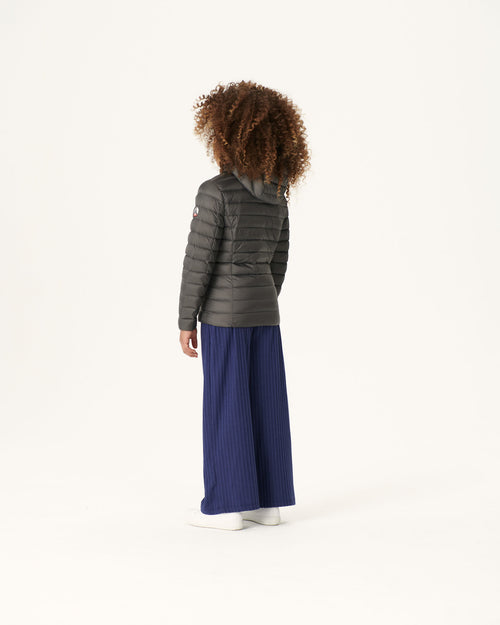 Anthracite Hooded down jacket Carla - JOTT UK - 4