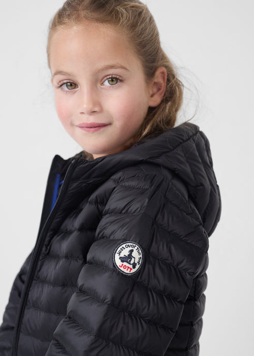 Mid-length down jacket Black Garance - JOTT UK - 5