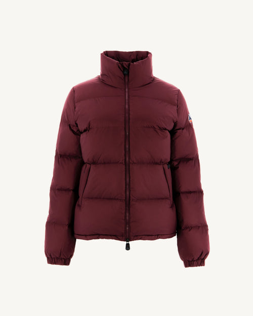 Quilted down jacket Aubergine Cardiff - JOTT UK - 2