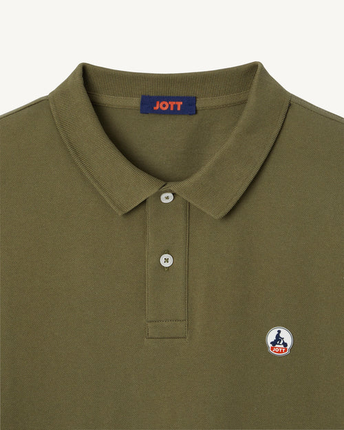 Army Marbella organic cotton polo shirt - JOTT UK - 2