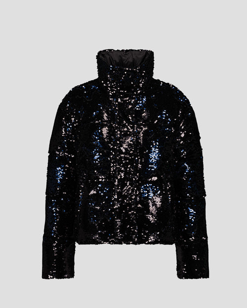 Sequin jacket Black/Navy Isadora - JOTT UK - 2
