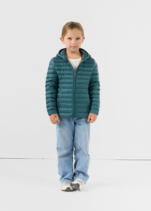 Lightweight hooded  jacket Dark marsh Carla