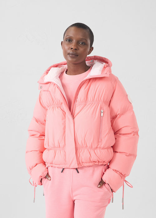 Puffer jacket Fuchsia vibrant Nami - JOTT UK - 2