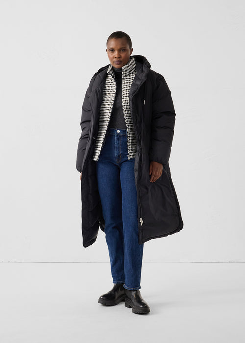 Sleeveless down jacket Natural/Black Salla multico - JOTT UK - 3