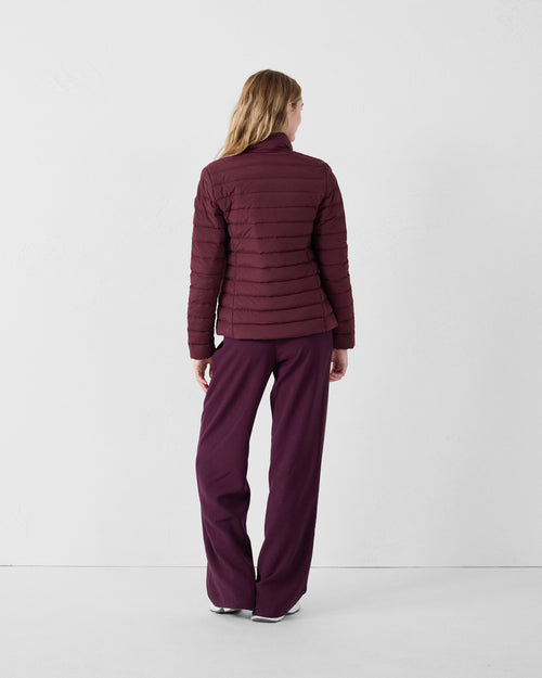 Maia light stretch winter jacket Dark cherry - JOTT UK - 3