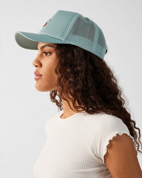 Mineral green Two-tone mesh cap Sail 2.0 - JOTT UK - 3