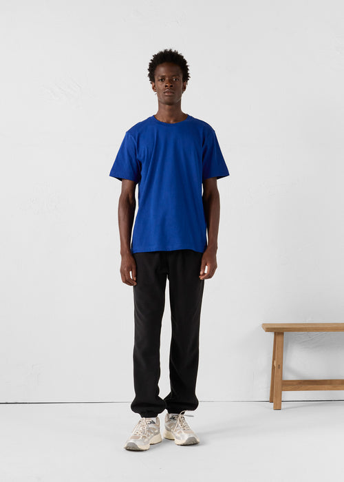 Round-neck Tshirt Cobalt blue Petro - JOTT UK - 3