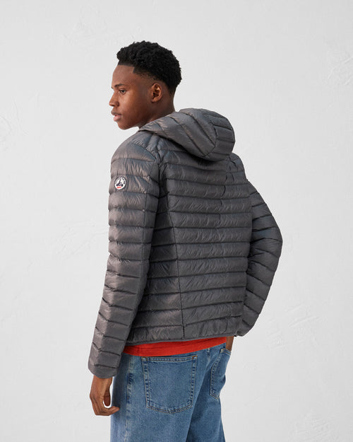 Anthracite Lightweight down jacket Nico - JOTT UK - 5