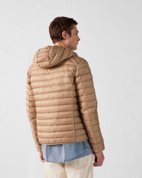 Beige Lightweight down jacket Nico - JOTT UK - 5