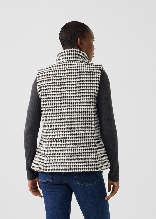 Sleeveless down jacket Natural/Black Salla multico - JOTT UK - 4