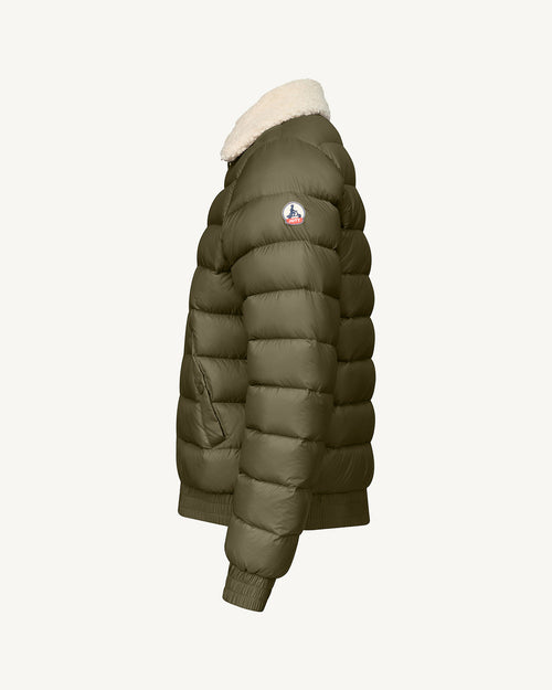 Danao aviator-style down jacket Army - JOTT UK - 5