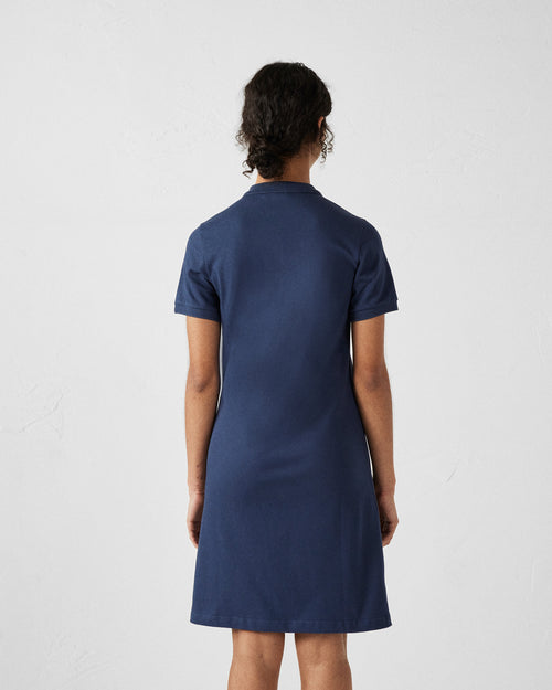Navy Polo dress Blondie - JOTT UK - 4