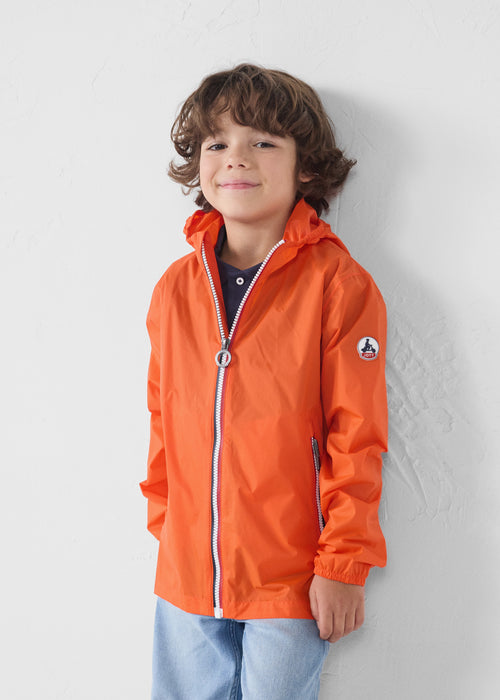 Raincoat packable Flame Red Corrie - JOTT UK - 2