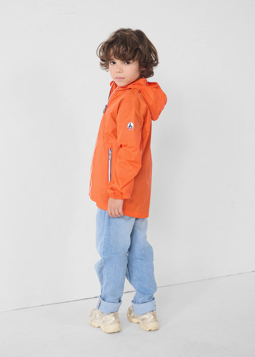 Raincoat packable Flame Red Corrie - JOTT UK - 3