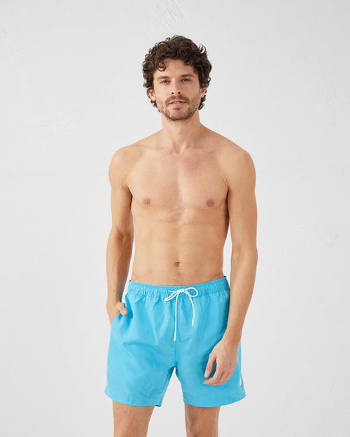 Horizon blue Niolon swim shorts - JOTT UK - 5