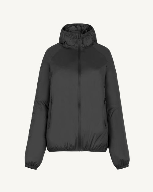 Feroe packable waterproof jacket Black - JOTT UK - 2