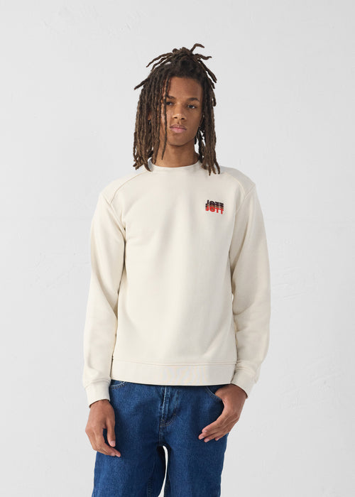 Sweatshirt graphic Natural Jamie gradient - JOTT UK - 2