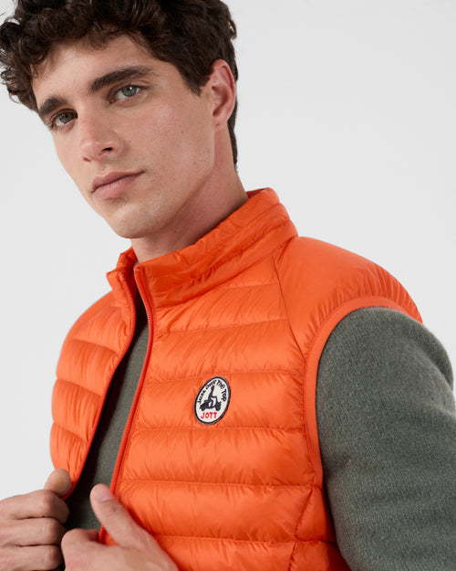 Sleeveless down jacket Fire red Tom - JOTT UK - 4