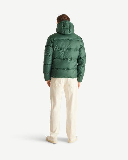 Deep forest Hooded down jacket Java - JOTT UK - 4
