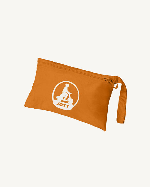 Derry waterproof packable jacket Burnt orange - JOTT UK - 4
