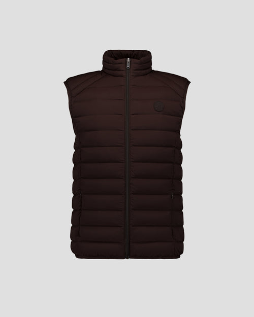 Black coffee Arafo stretch sleeveless puffer jacket - JOTT UK - 2