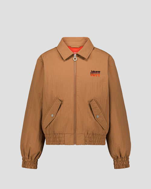 Bomber jacket Brown Sugar/Flame Red Becky - JOTT UK - 2