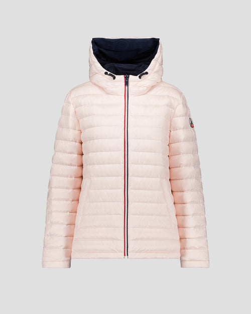 Reversible jacket Navy/petal pink Bergame - JOTT UK - 2
