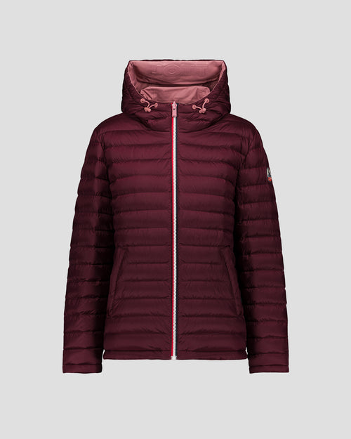 Reversible jacket Antique pink/black cherry Bergame - JOTT UK - 2