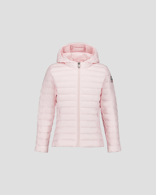 Lightweight hooded  jacket Petal pink Carla - JOTT UK - 2