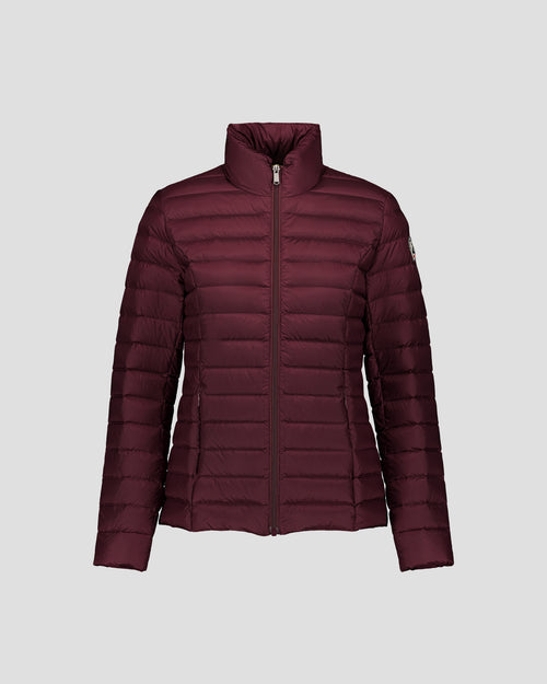 Light down jacket Black cherry Cha - JOTT UK - 2