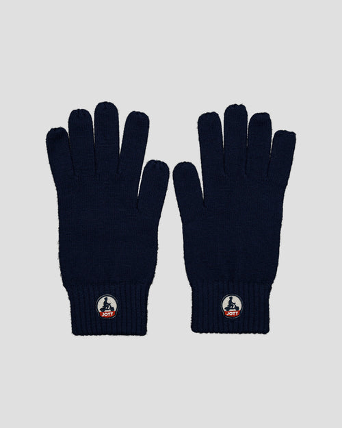 Gloves Knitted Navy Gabby 2-1 - JOTT UK - 2