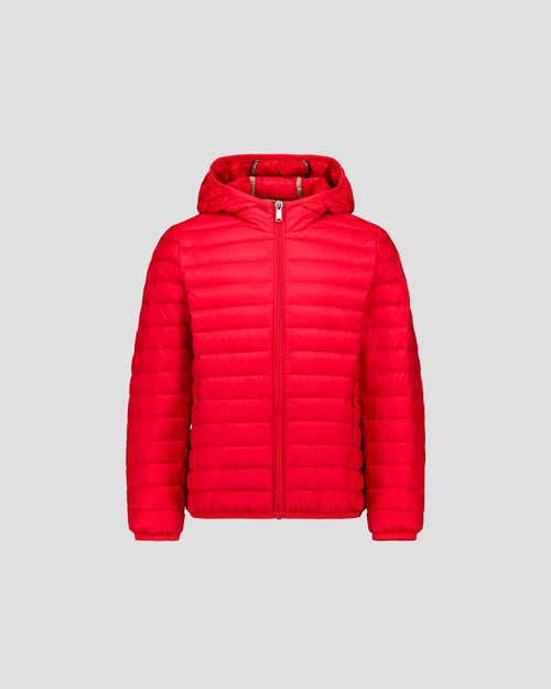 Light hooded down jacket Carmine red Hugo - JOTT UK - 2