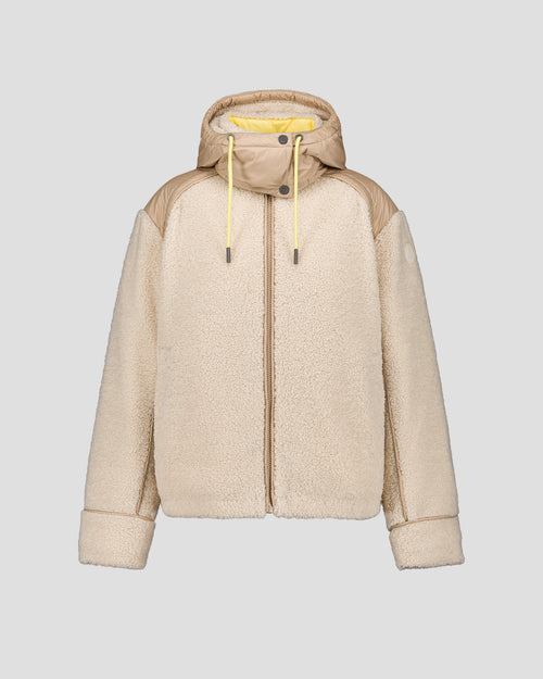 Tailor coat sherpa Natural Ivana - JOTT UK - 2