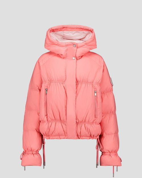 Puffer jacket Vibrant pink Nami - JOTT UK - 1