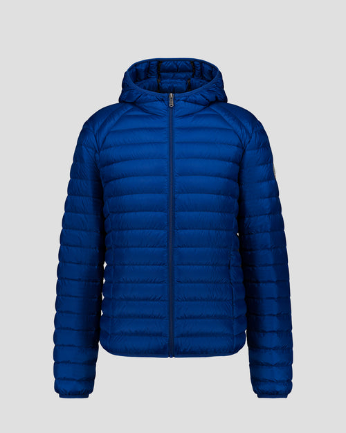 Lightweight Hooded Down Jacket Cobalt Blue Nico - JOTT UK - 2