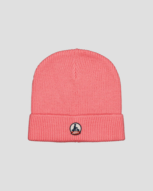 Vibrant pink Beanie kid Noah 2.0 - JOTT UK - 2