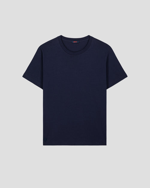 Round-neck Tshirt Navy Petro - JOTT UK - 2