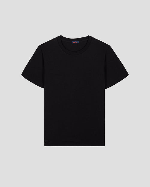 Round-neck Tshirt Black Petro - JOTT UK - 2