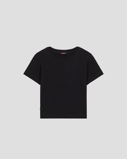 Round-neck T-shirt Black Pio - JOTT UK - 2