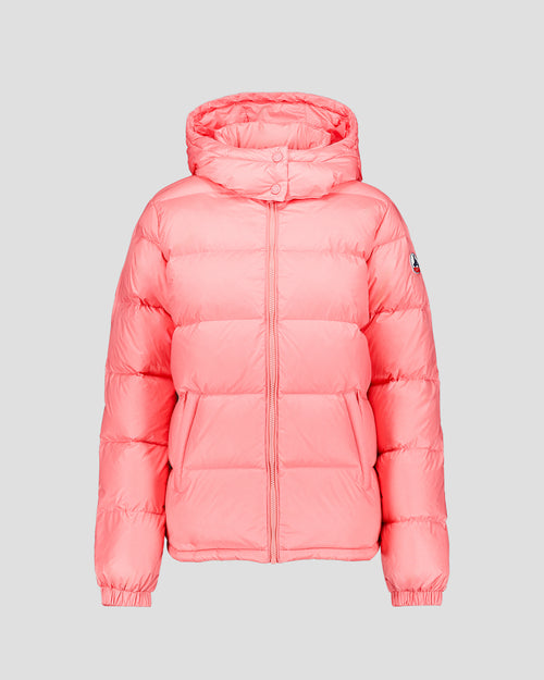 Great Cold jacket puffer Fuchsia vibrant Prague - JOTT UK - 2