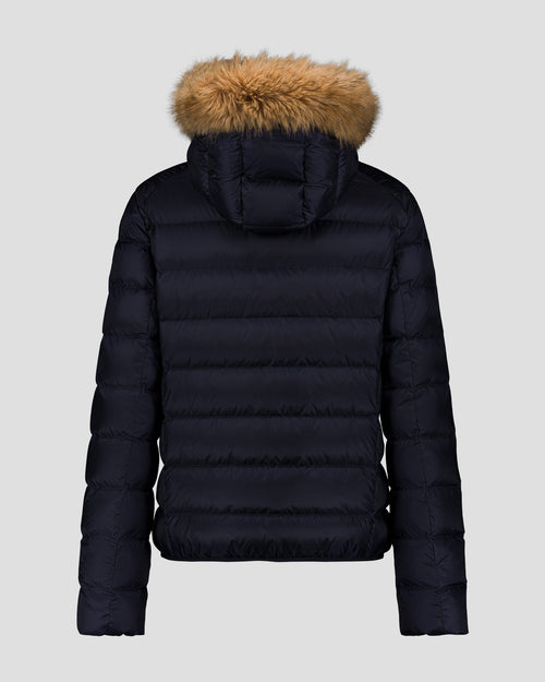 Prestige Extreme Cold hooded down jacket Navy - JOTT UK - 2